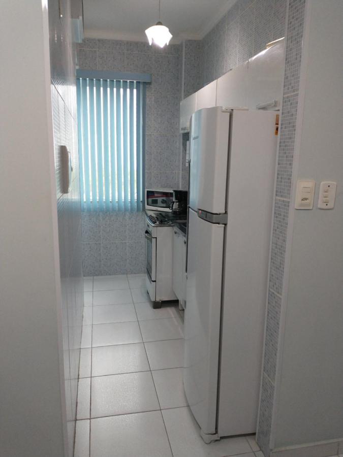Apto Em Santos, Condominio Frente Ao Mar, Garagem, Internet 250Mb, Wifi E Netflix Gratis, Smart Tv, 1 Dorm 桑托斯 外观 照片