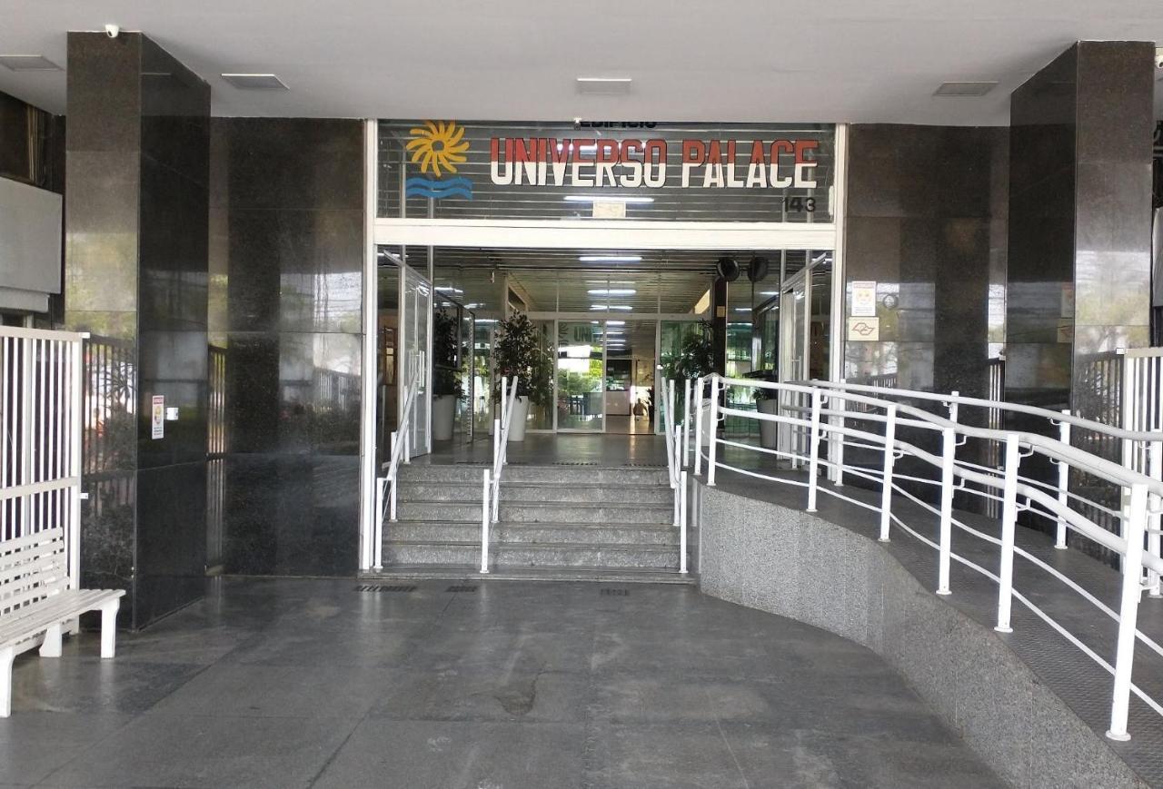 Apto Em Santos, Condominio Frente Ao Mar, Garagem, Internet 250Mb, Wifi E Netflix Gratis, Smart Tv, 1 Dorm 桑托斯 外观 照片